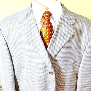 Rizzoli Uomo | Windowpane Tailored Sport Coat